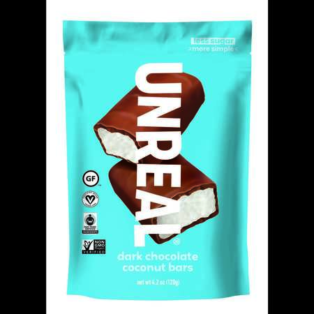 UNREAL BRANDS Dark Chocolate Coconut Bars 4.2 oz., PK6 2130
